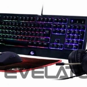 Компьютерная клавиатура Gembird  KEYBOARD USB GAMING KIT ENG/PHANTOM GGS-UMGL4-01 