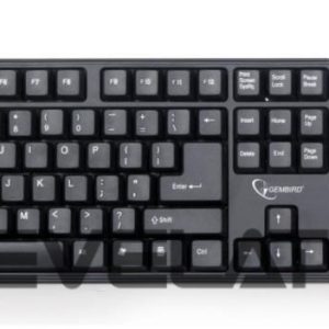 Компьютерная клавиатура Gembird  KEYBOARD +MOUSE WRL ENG/DESKTOP KBS-W-01 