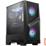 Корпус для компьютера MSI  Case||MAG Forge 100R|MidiTower|Not included|ATX|MicroATX|MiniITX|Colour Black|MAGFORGE100R 