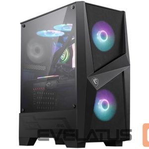 Корпус для компьютера MSI  Case||MAG Forge 100R|MidiTower|Not included|ATX|MicroATX|MiniITX|Colour Black|MAGFORGE100R 