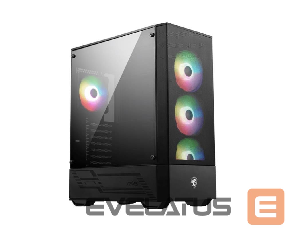 Корпус для компьютера MSI Case||MAG FORGE 112R|MidiTower|Not included|ATX|MicroATX|MiniITX|Colour Black|MAGFORGE112R