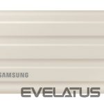 Комплектующие для компьютера Samsung  SAMSUNG Portable SSD T7 Shield 1TB beige 