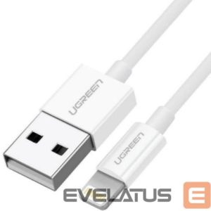 Кабель Ugreen  Ugreen US155 20730 USB-A / Lightning MFi 2.4A cable 2m - white 