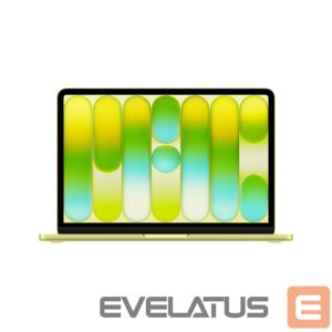 Портативный компьютер Apple  Notebook||13-inch MacBook Neo:  A18 Pro chip with 6-core CPU and 5-core GPU, 8GB, 512GB SSD, Touch ID - Citrus|CPU  A|A18 Pro|13 "|2408 x 1506 pixels|RAM 8 GB|SSD 512 GB|Discrete graphics Not available|On-board graphics Yes|OS installed macOS Tahoe|Colour Lime|Weight 1.23 kg|MHFE4ZE/A 