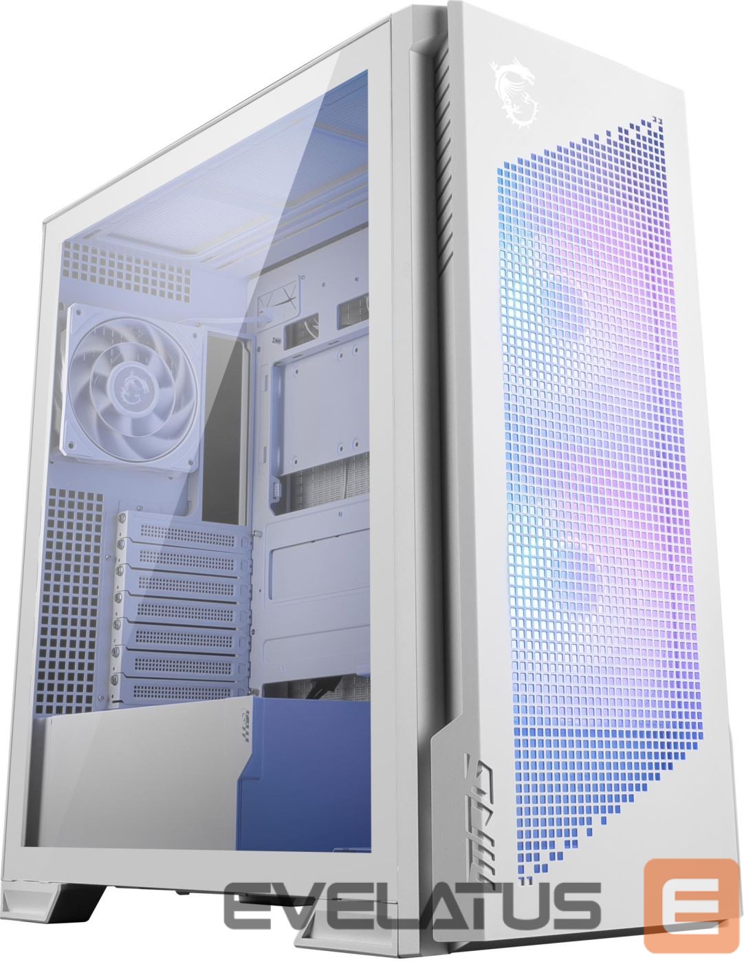 Корпус для компьютера MSI Case||ATX/micro ATX/Mini-ITX/EATX|White|Midi Tower|PC|VELOX300RAIRFLOWPZWH