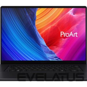 Портативный компьютер Asus  Notebook||ProArt|H7606WP-SR231X Copilot+ PC|CPU AMD Ryzen AI 9 HX|370|2 GHz|16 "|2880 x 1800 pixels|Yes|RAM 64 GB|LPDDR5x-SDRAM|SSD 2000 GB|Discrete graphics NVIDIA GeForce RTX 5070|8 GB|On-board graphics Yes|OS installed Windows 11 Pro|Colour Black|Weight 1.85 kg|90NB15K1-M00LB0 