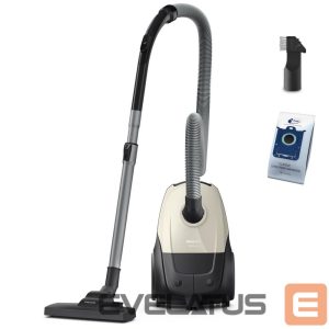 Пылесос Philips  Vacuum Cleaner||Input power 800 W|Dust capacity 3 L|Cylinder vacuum|Cleaning type Dry|Dust container Dust bag|Colour Black/Beige|XD1101/10 