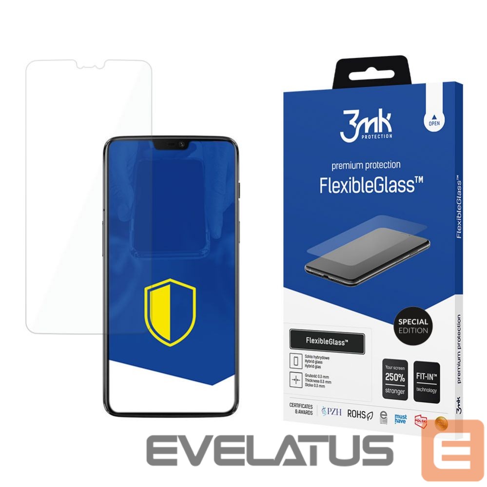 Защитное стекло 3MK Tempered glass 3mk FlexibleGlass Special Edition for OnePlus 6