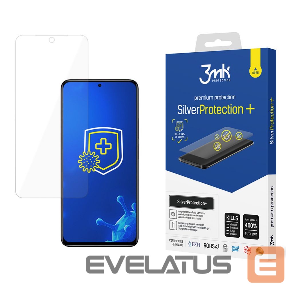 Защитная плёнка 3MK Antibacterial protective film 3mk SilverProtection+ for Xiaomi Redmi Note 11S /11 4G