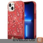 Чехол на заднюю панель Guess  Guess GUHCP14SHGBNHR iPhone 14 6.1" red/red hardcase Bandana Paisley 