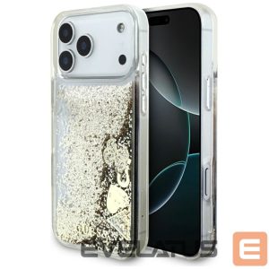 Другие товары Guess  Guess Liq. Glitter 4 Charms Case for iPhone 17 Pro Max - Gold 