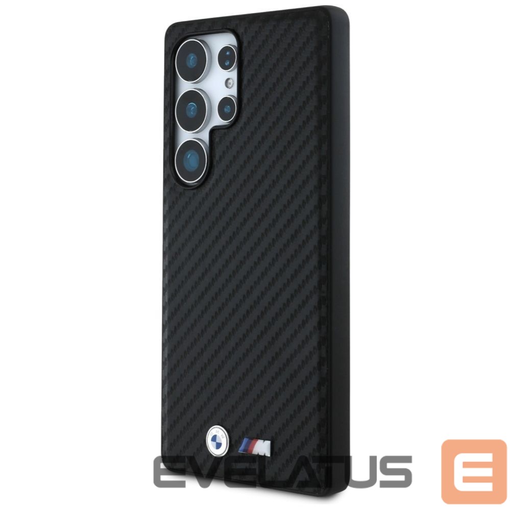 Другие товары BMW BMW Leather Carbon MagSafe Case for Samsung Galaxy S25 Ultra - Black