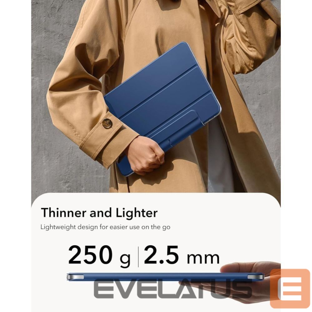 Другие товары ESR ESR Rebound Magnetic Case for iPad Air 10.9" (2020/2022) / 11" (2024/2025/2026) - Navy Blue