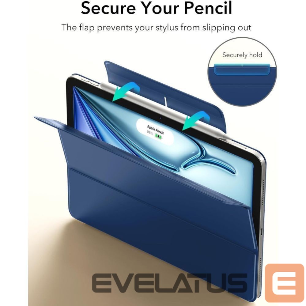 Другие товары ESR ESR Rebound Magnetic Case for iPad Air 10.9" (2020/2022) / 11" (2024/2025/2026) - Navy Blue