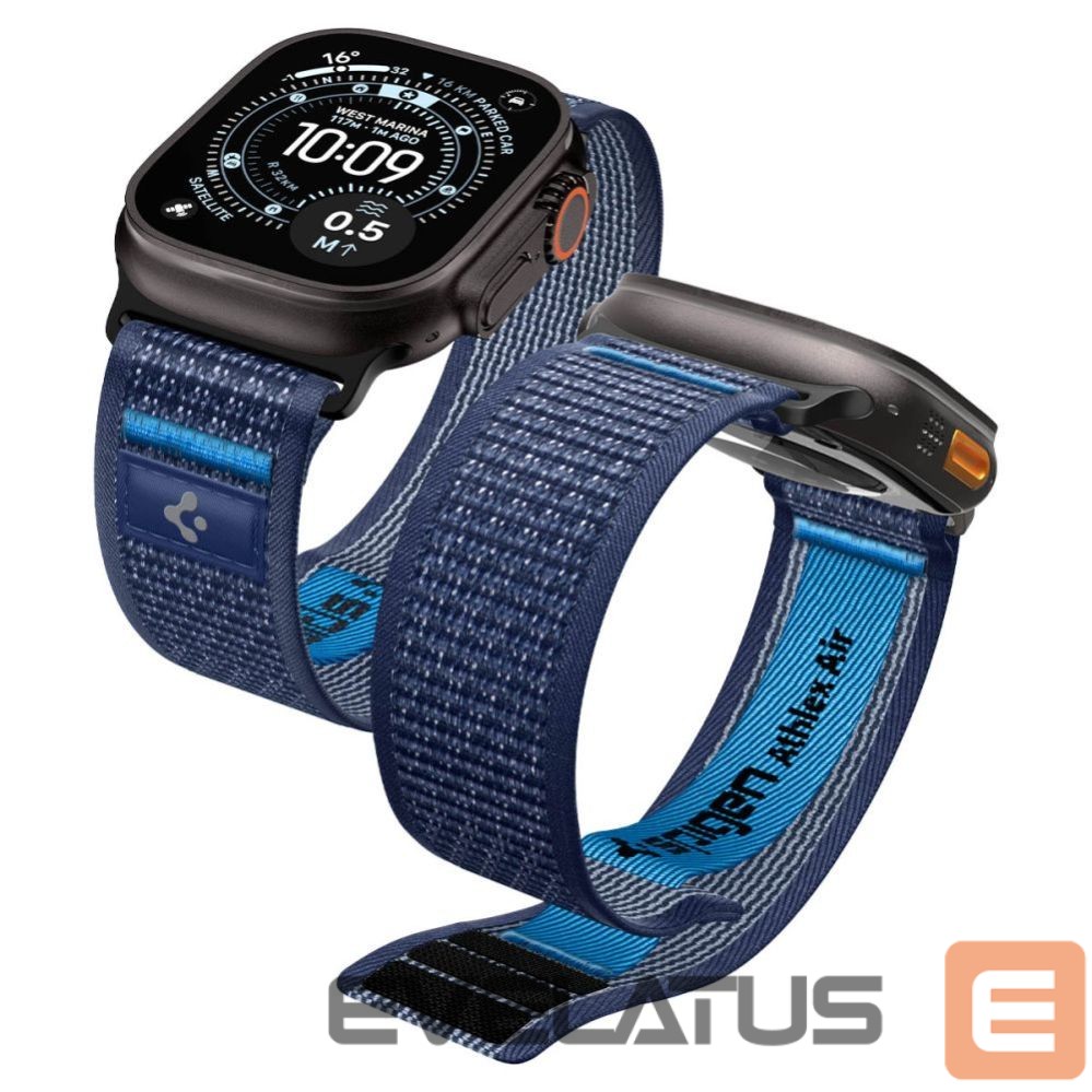 Другие товары Spigen Spigen Athlex Air 2 Strap for Apple Watch (44 / 45 / 46 / 49 mm) - Navy Blue