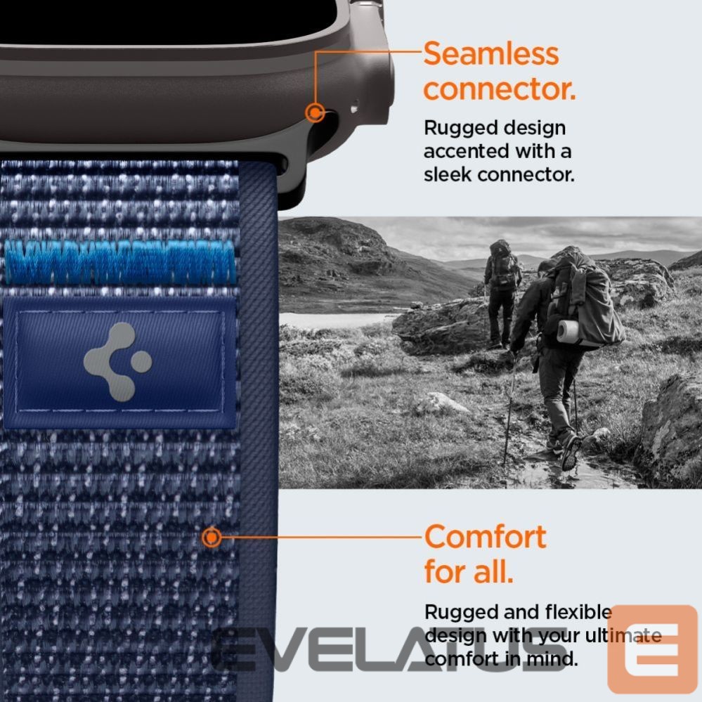 Другие товары Spigen Spigen Athlex Air 2 Strap for Apple Watch (44 / 45 / 46 / 49 mm) - Navy Blue
