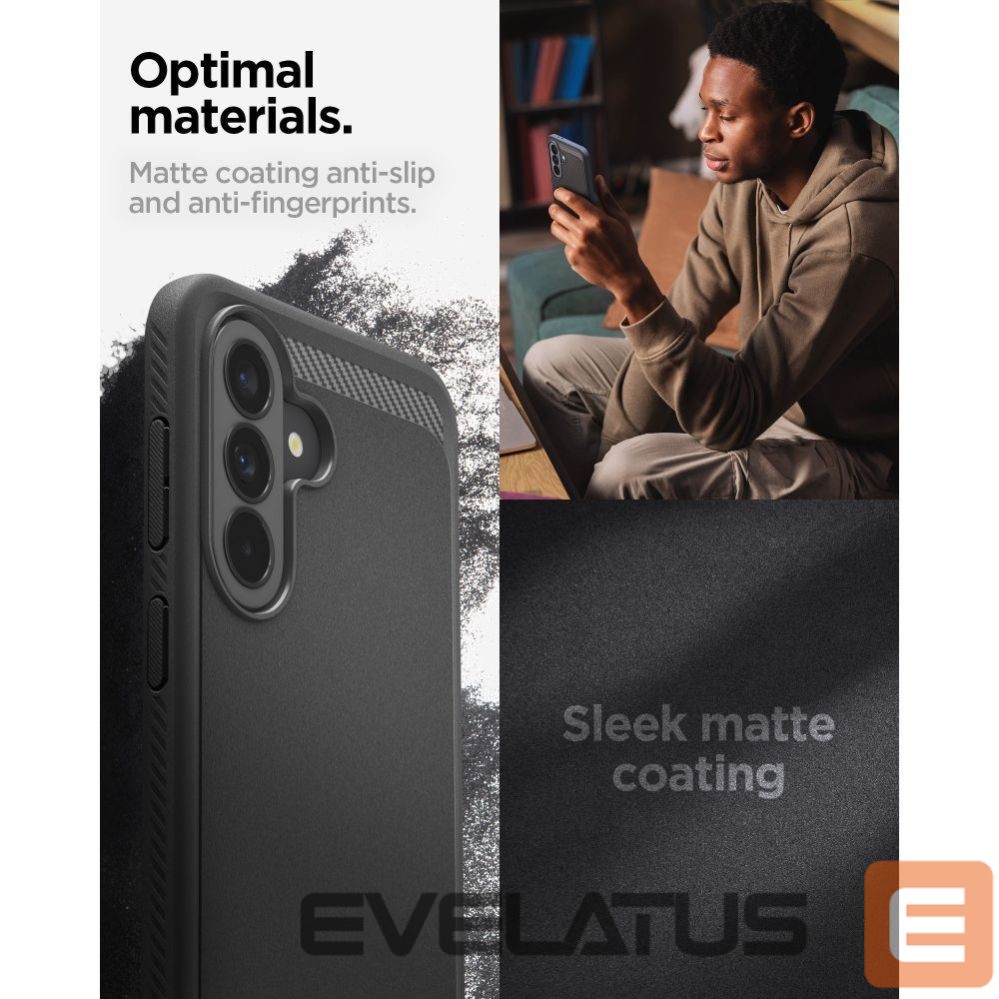 Другие товары Spigen Spigen Rugged Armor Case for Samsung Galaxy A37 5G - Black