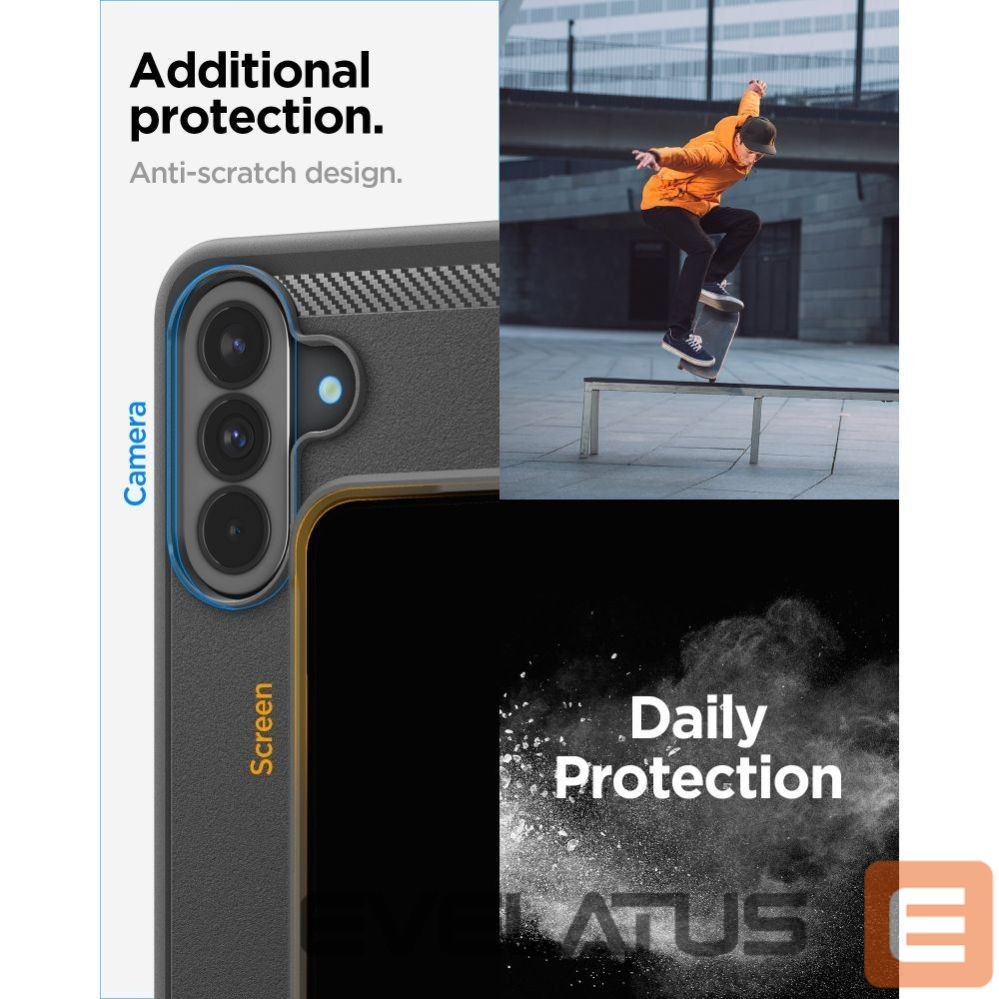 Другие товары Spigen Spigen Rugged Armor Case for Samsung Galaxy A37 5G - Black