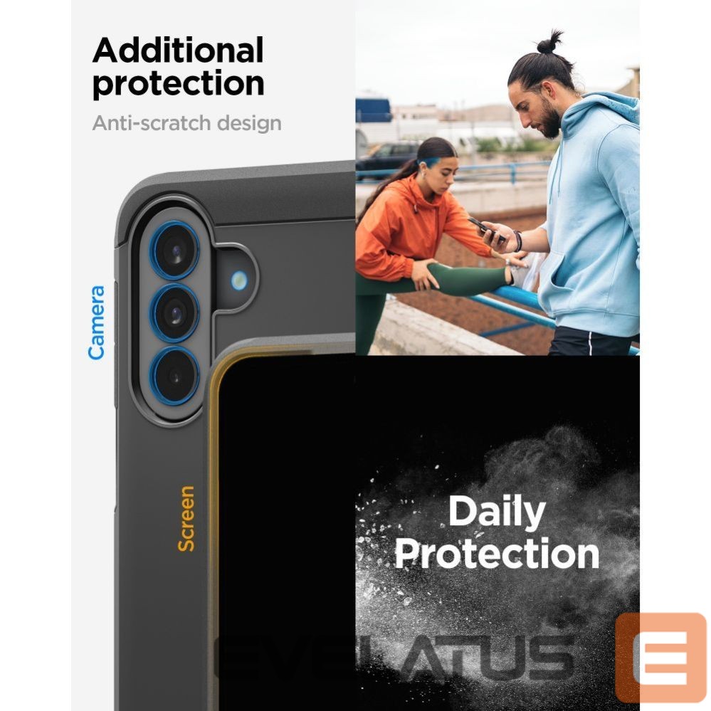 Другие товары Spigen Spigen Rugged Armor Case for Samsung Galaxy A37 5G - Black