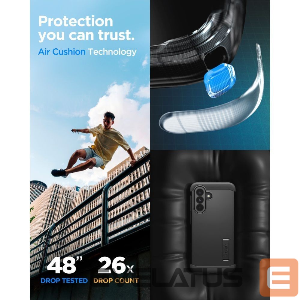 Другие товары Spigen Spigen Rugged Armor Case for Samsung Galaxy A37 5G - Black