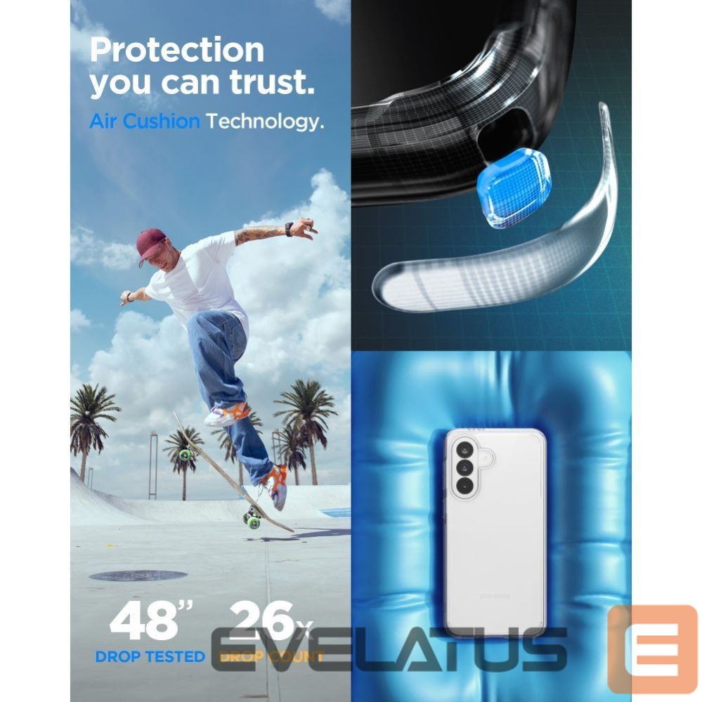 Другие товары Spigen Spigen Ultra Hybrid Case for Samsung Galaxy A37 5G - Transparent