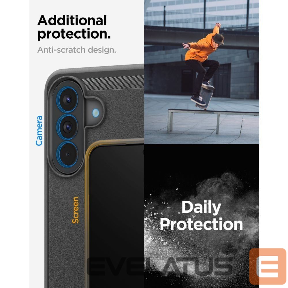 Другие товары Spigen Spigen Rugged Armor Case for Samsung Galaxy A57 5G - Black