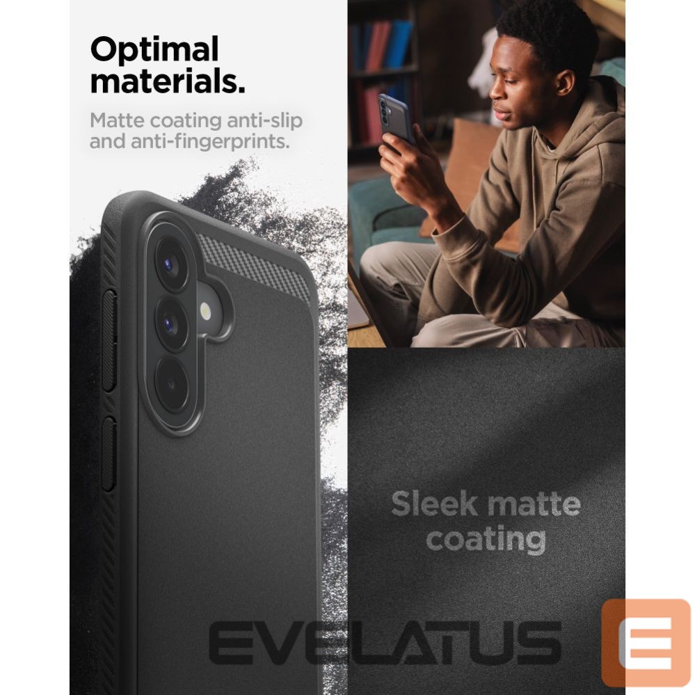 Другие товары Spigen Spigen Rugged Armor Case for Samsung Galaxy A57 5G - Black