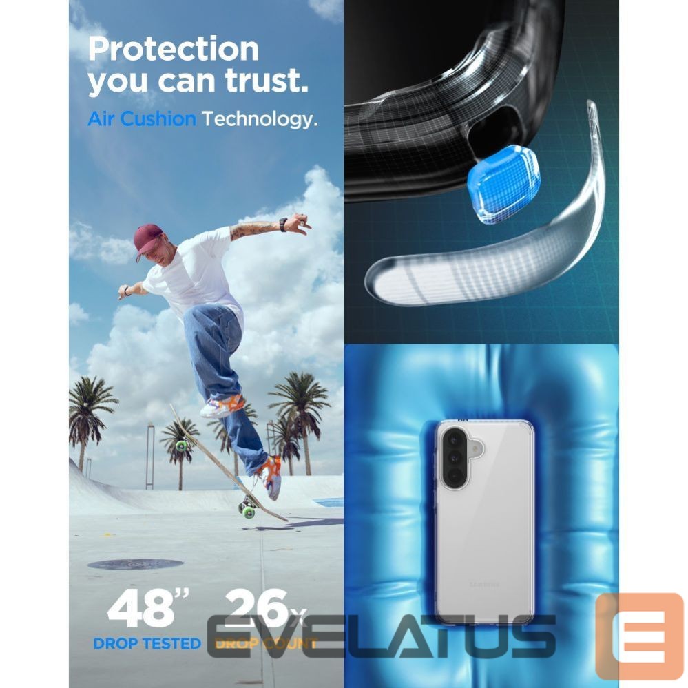 Другие товары Spigen Spigen Ultra Hybrid Case for Samsung Galaxy A57 5G - Transparent