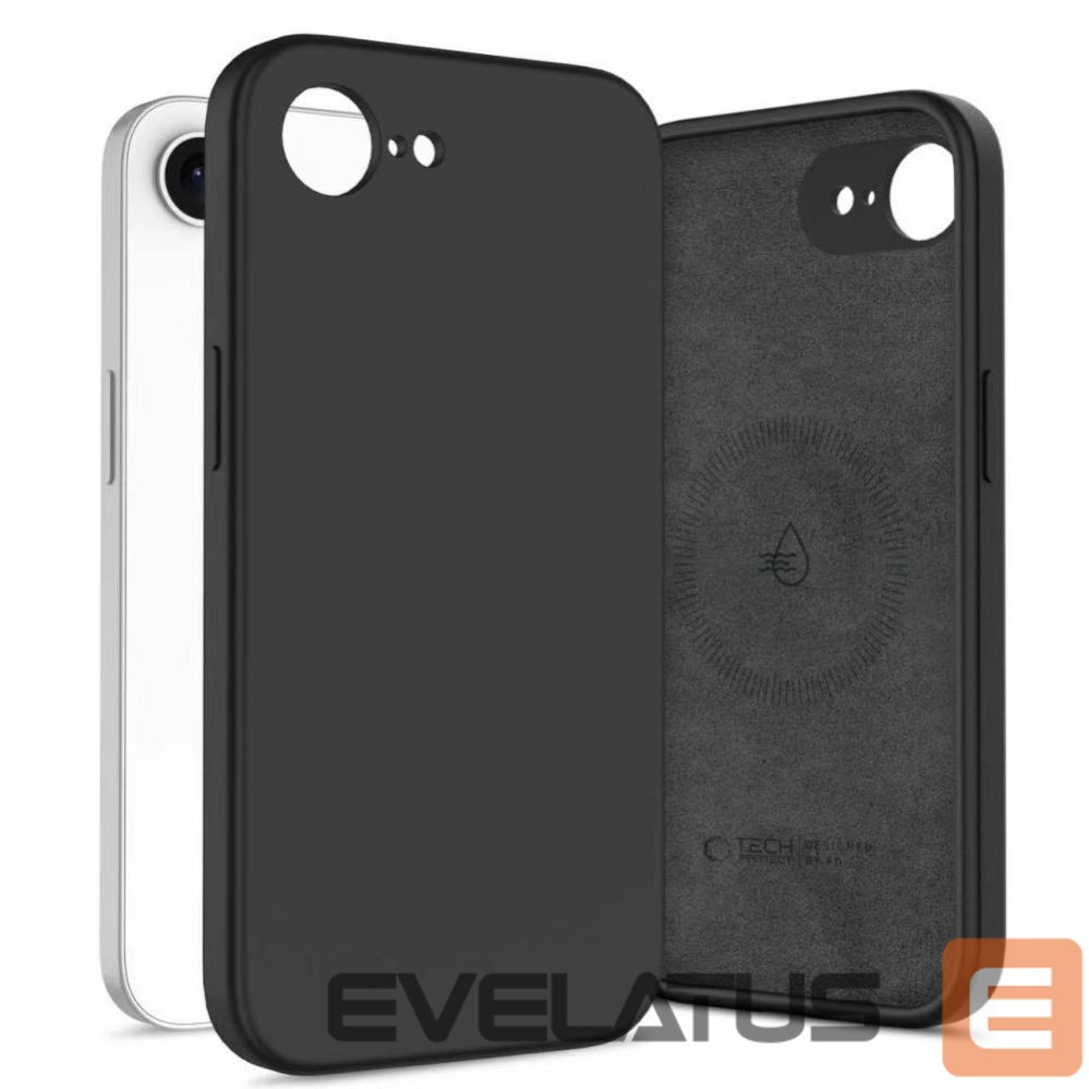 Другие товары Tech-Protect Tech-Protect Silicone MagSafe Case for iPhone 16e / 17e - Black