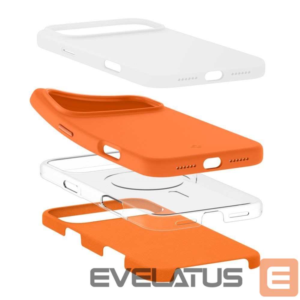 Другие товары Spigen Spigen Silicone Fit Mag Case for iPhone 17 Pro - Orange