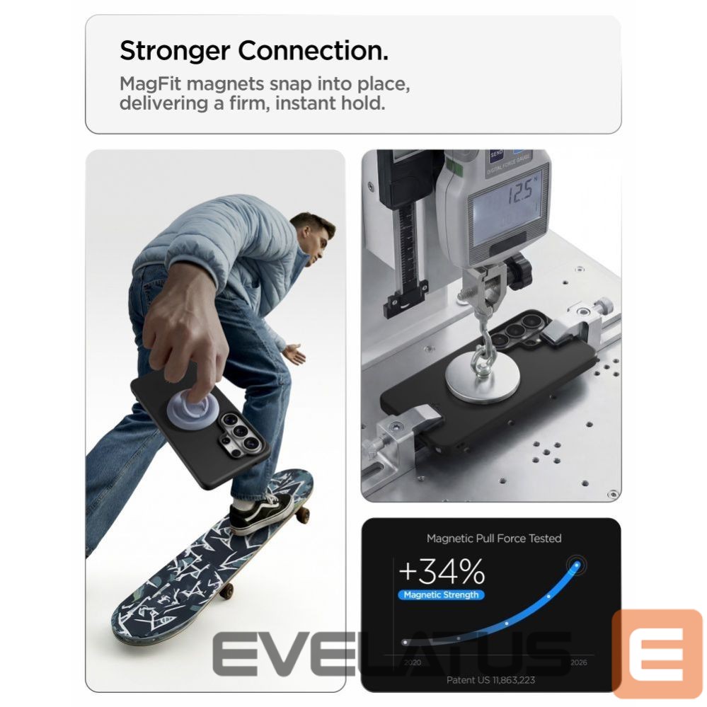 Другие товары Spigen Spigen Thin Fit Mag MagSafe Case for Samsung Galaxy S26 Ultra - Black