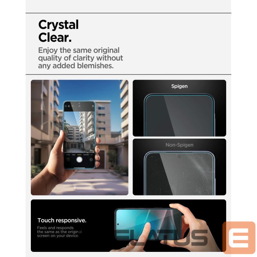 Другие товары Spigen Spigen Glas.tR EZ Fit Tempered Glass for Samsung Galaxy A36 / A37 5G