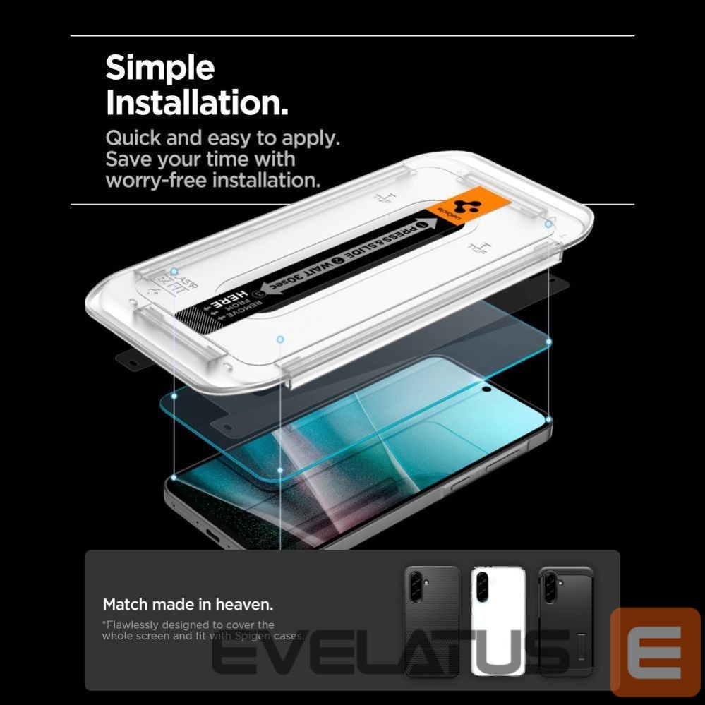 Другие товары Spigen Spigen Glas.tR EZ Fit Tempered Glass for Samsung Galaxy A36 / A37 5G