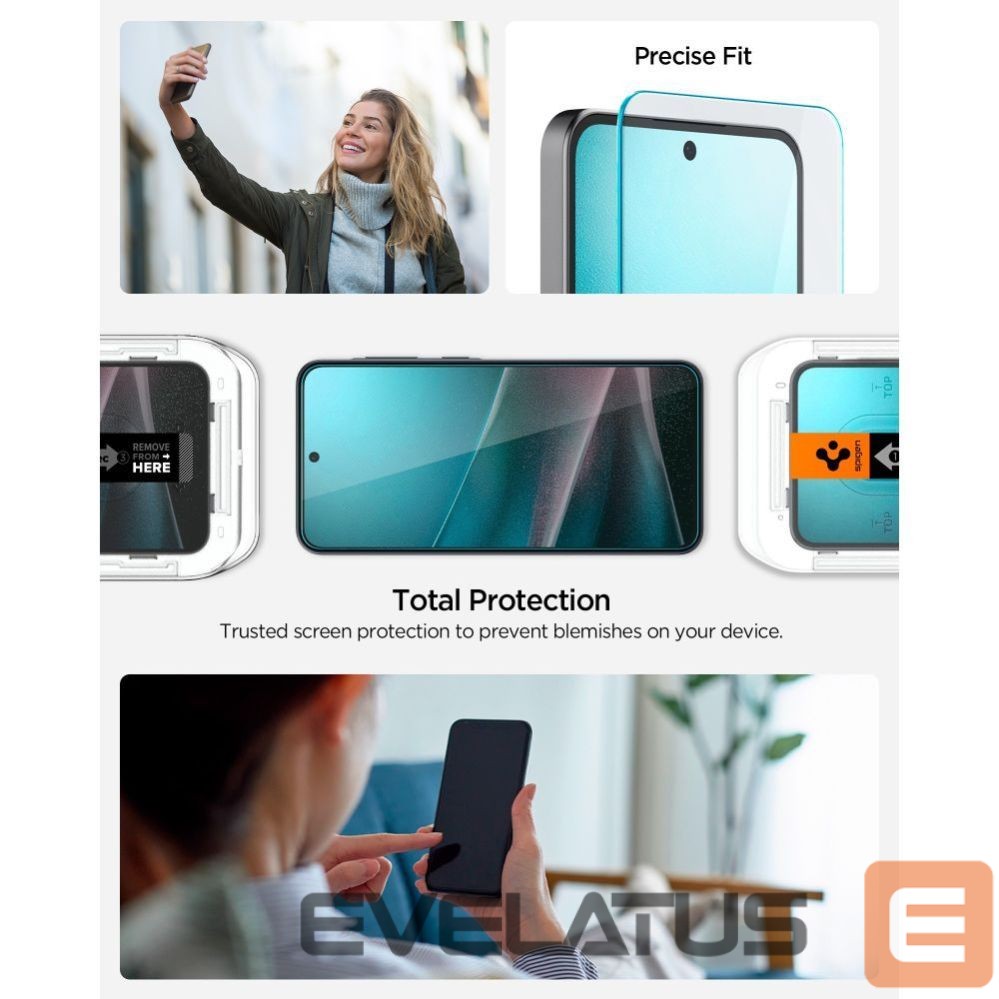 Другие товары Spigen Spigen Glas.tR EZ Fit Tempered Glass for Samsung Galaxy A36 / A37 5G