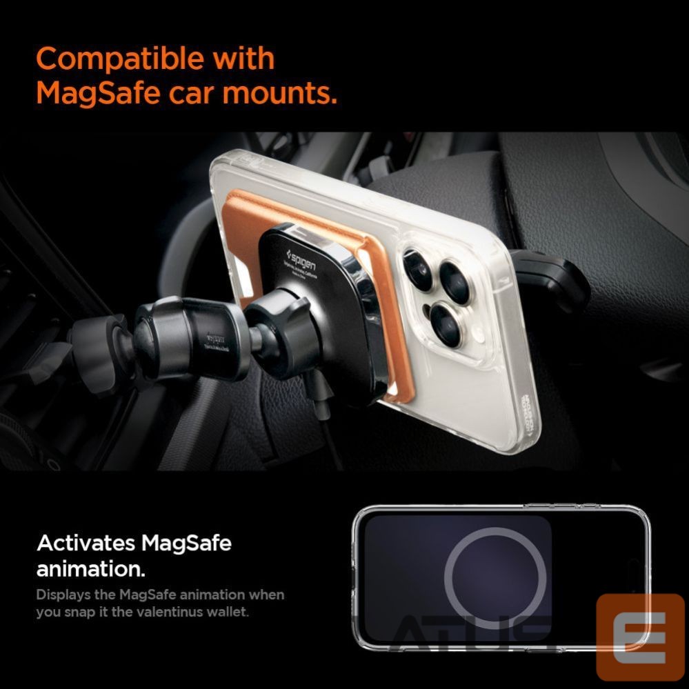 Другие товары Spigen Spigen Valentinus MagFit+ MagSafe Magnetic Phone Wallet - Orange