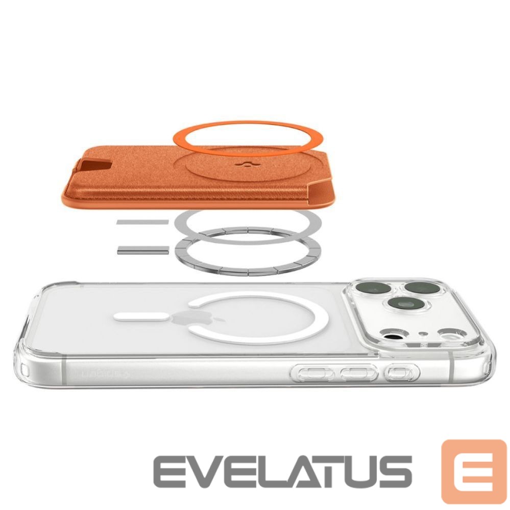 Другие товары Spigen Spigen Valentinus MagFit+ MagSafe Magnetic Phone Wallet - Orange