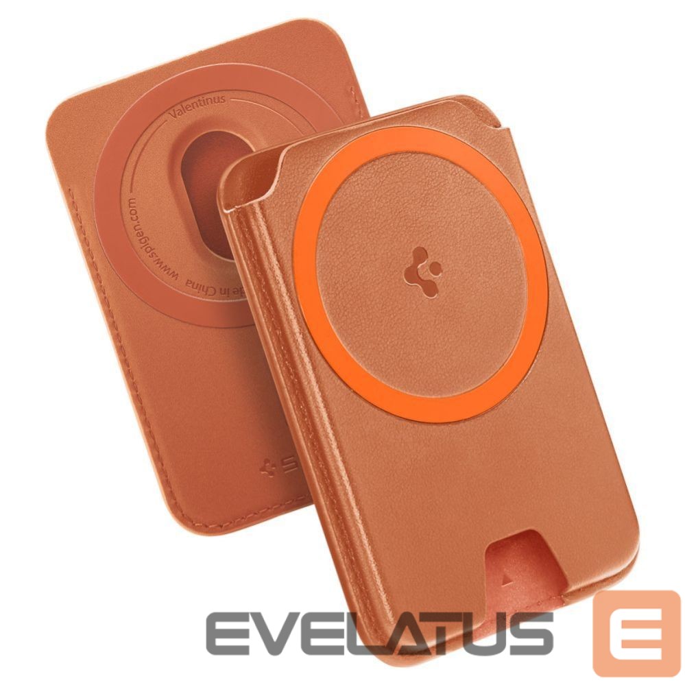 Другие товары Spigen Spigen Valentinus MagFit+ MagSafe Magnetic Phone Wallet - Orange