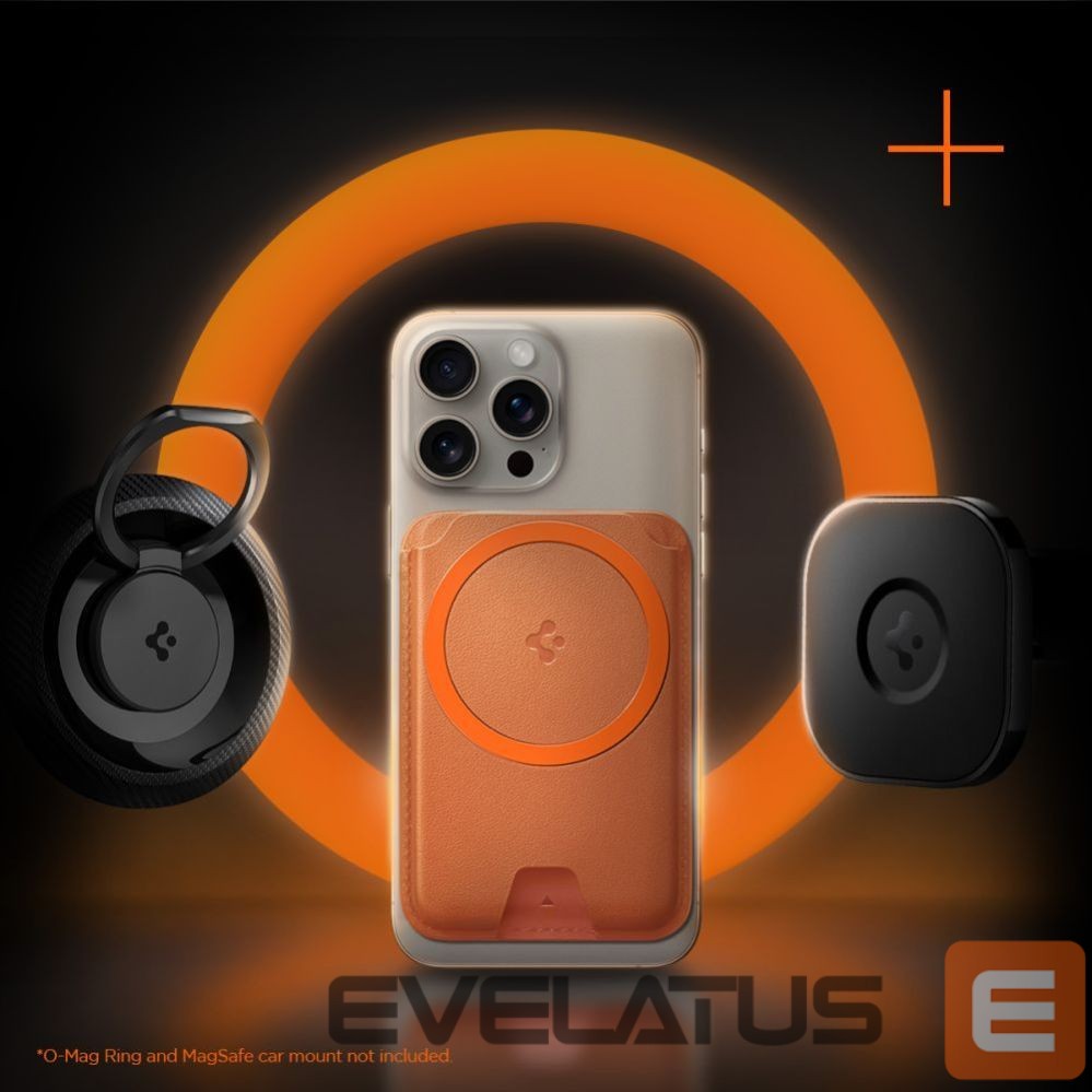 Другие товары Spigen Spigen Valentinus MagFit+ MagSafe Magnetic Phone Wallet - Orange