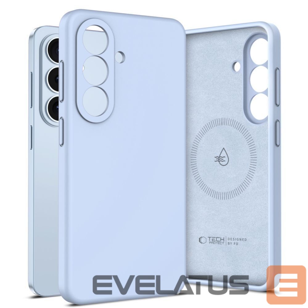 Другие товары Tech-Protect Tech-Protect Silicone MagSafe Case for Samsung Galaxy S26 - Blue