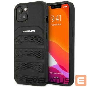 Другие товары Mercedes-Benz  Mercedes AMG Debossed Lines Case for iPhone 13 / 14 / 15 - Black 