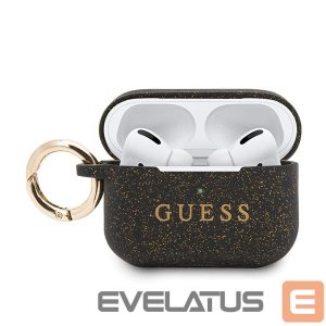 Другие товары Guess  Guess Ring Silicone Case for AirPods Pro Cover - Black and Gold 