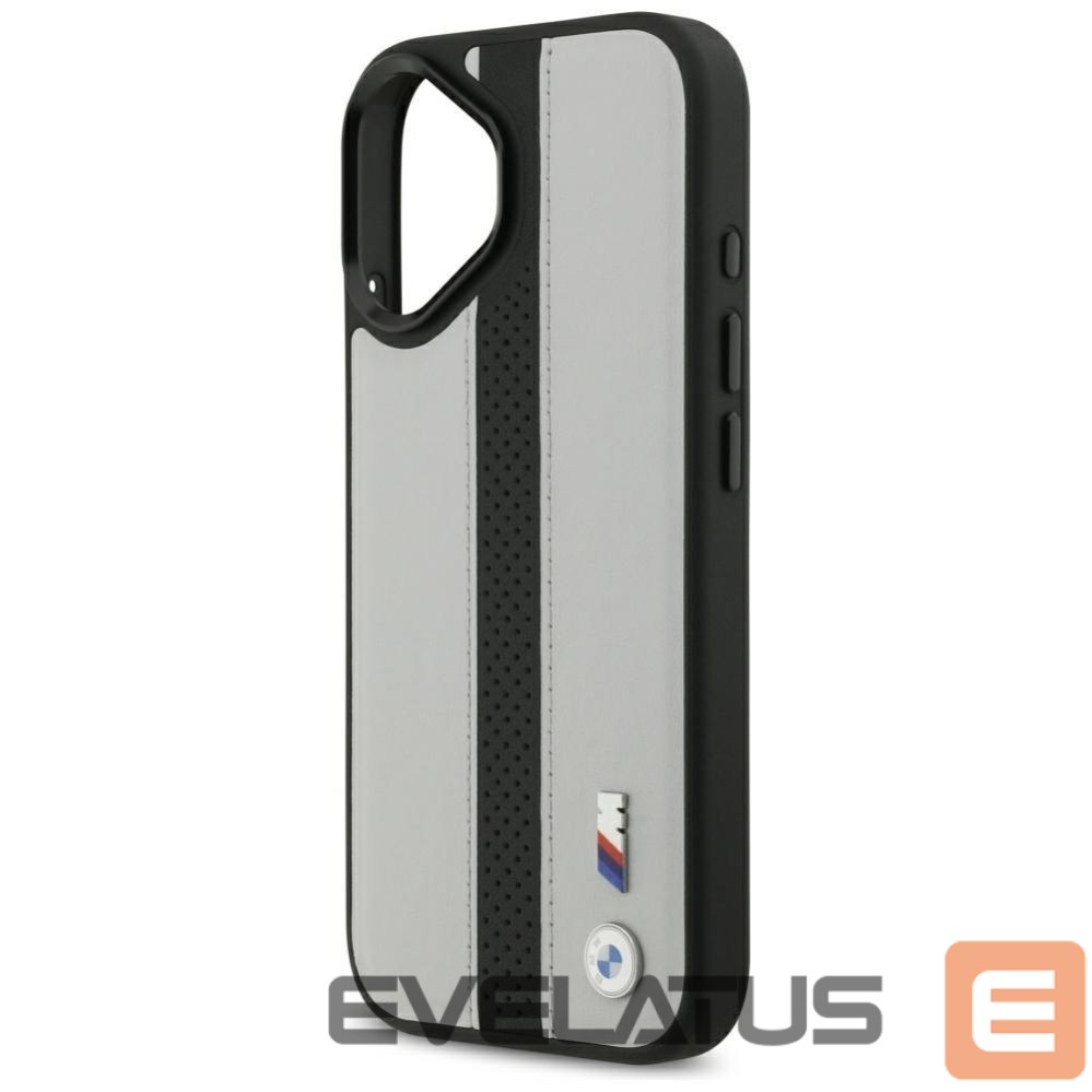 Другие товары BMW BMW M Perforated Stripe Logo MagSafe Case for iPhone 17 - Gray