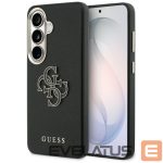 Другие товары Guess  Guess Grained Big 4G Metal Logo case for Samsung Galaxy S26+ - black 