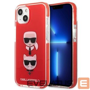 Другие товары Karl Lagerfeld  Karl Lagerfeld Transparent Karl & Choupette Case for iPhone 13 Pro / 13 - Transparent 