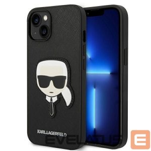 Другие товары Karl Lagerfeld  Karl Lagerfeld Puffy Ikonik Pin Case for iPhone 14 / 15 / 13 - Black 