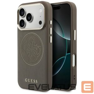 Другие товары Guess  Guess Perforated 4G MagSafe Case for iPhone 17 Pro Max - Beige 