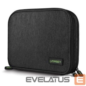 Другой аксессуар для компьютера Ugreen  Ugreen case box for hard drive HDD SSD phone cables accessories 24.5 x 17.5 x 5 cm gray (50147 LP149) 