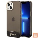 Чехол на заднюю панель Guess  Guess GUHCP14SHGCOK iPhone 14 6.1 "black / black hardcase Translucent 