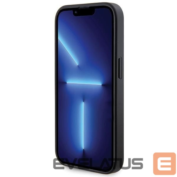 Чехол на заднюю панель Guess Guess GUHCP15LPS4DGPK iPhone 15 Pro 6.1" black/black hardcase Strass Metal Logo
