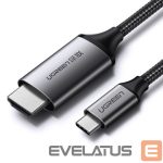 Кабель Ugreen  Ugreen cable HDMI cable - USB Type C 4K 60 Hz 1.5 m black-gray (MM142 50570) 